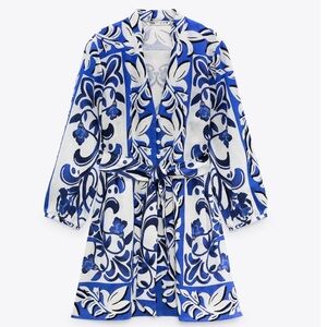 Zara New With Tags Linen dress